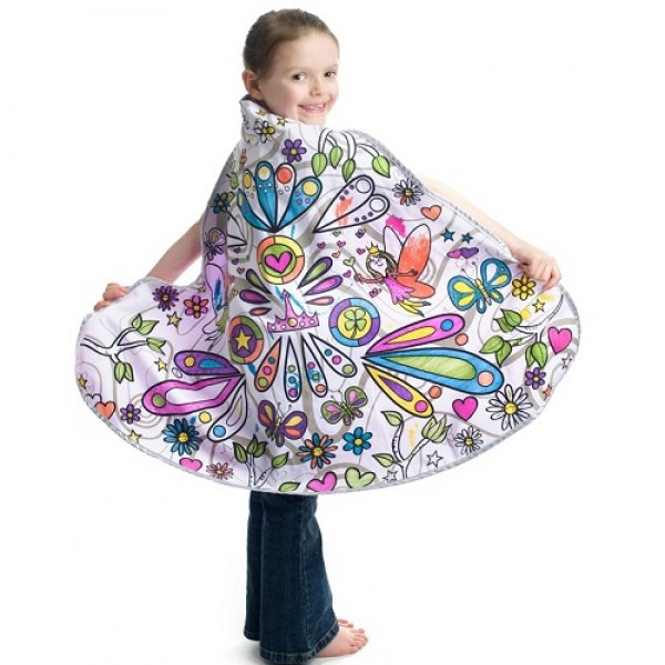 Cape Fairy I paint it ! set with colors Educational toys