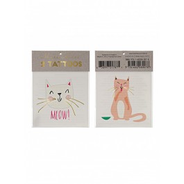 Meri Meri Kids Tattoo - Cats