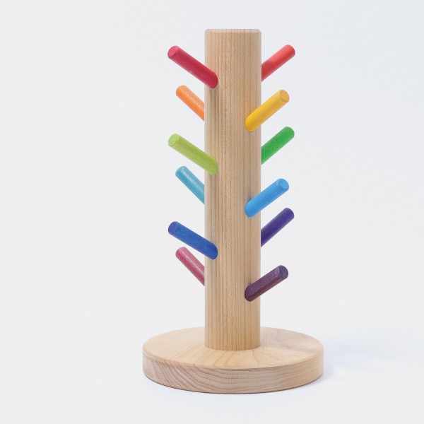 Grimm's - Sorting Helper Building Rings Rainbow Educational toys