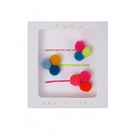 Meri Meri Pom Pom Hair Clips 3τμχ accessories 