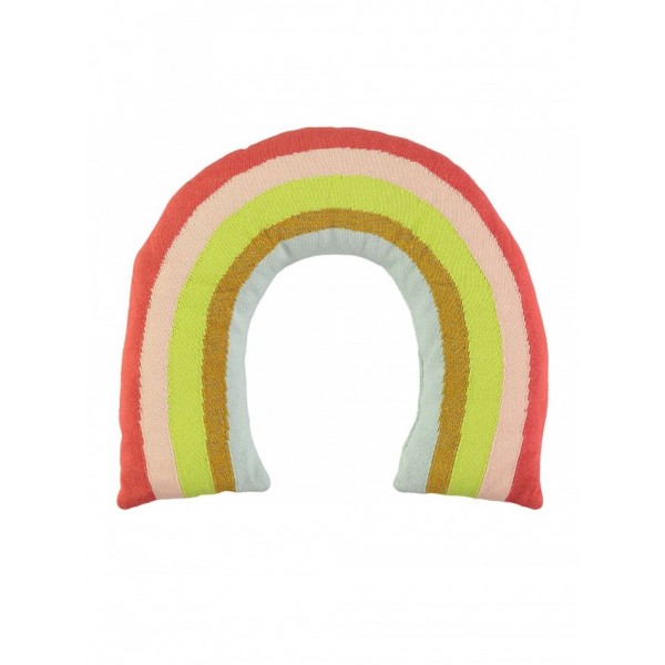 Knitted Rainbow Cushion accessories 