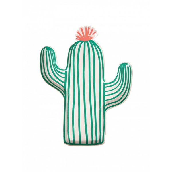 Meri Meri Paper Plate - Cactus 