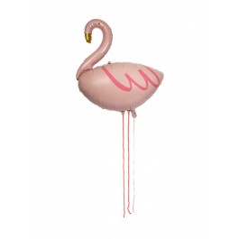 Meri Meri Μπαλόνι Foil - Flamingo, παιδικο παρτυ φλαμινγκο, φλαμινγκο, παρτ για παιδια, ιδεες για θεματικα παρτυ, μπαλογια για παιδικο παρτυ