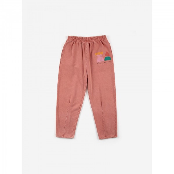 Bobo Choses organic pants funny friend  GIRL