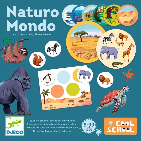 Djeco game Naturo Mondo - FSC MIX Educational toys