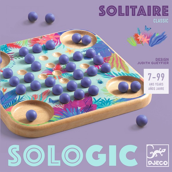 Djeco Παιχνίδι Λογικής "Solitaire" ΕΚΠΑΙΔΕΥΤΙΚΑ ΠΑΙΧΝΙΔΙΑ