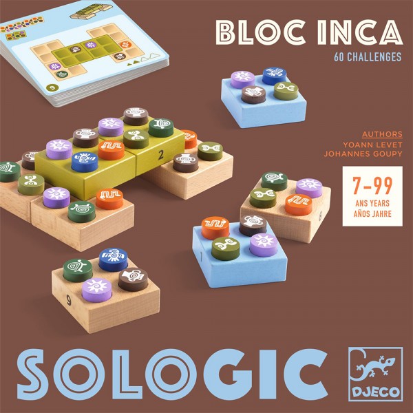 Djeco challenge game Bloc Inca - FSC 100% Educational toys