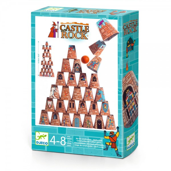 Djeco 2-in-1 game Castle Rock - FSC Mix ( packaging ) Educational toys