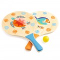 Djeco Beach rackets set - Sea - FSC 100% Educational toys