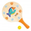 Djeco Beach rackets set - Sea - FSC 100% Educational toys