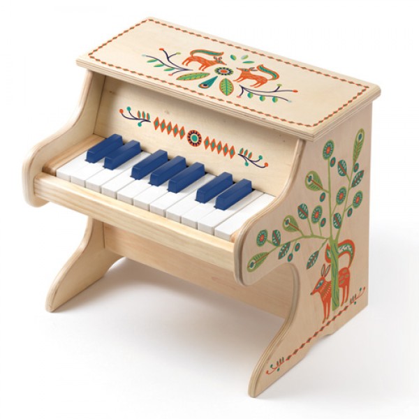 Djeco Wooden Kids Piano Educational toys