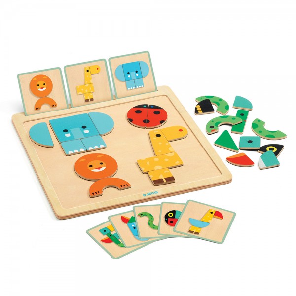 Djeco Early years - Basic GeoBasic Educational toys