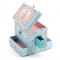 Djeco LBR Music box cases Ballerine on stage accessories 