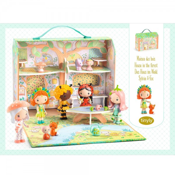 Djeco play house Sylvia & Fox’s house in the woods - FSC MIX Educational toys