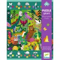 Djeco Toys and games Puzzles - Giant puzzles Observation forest 5 years Educational toys