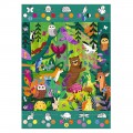 Djeco Toys and games Puzzles - Giant puzzles Observation forest 5 years Educational toys