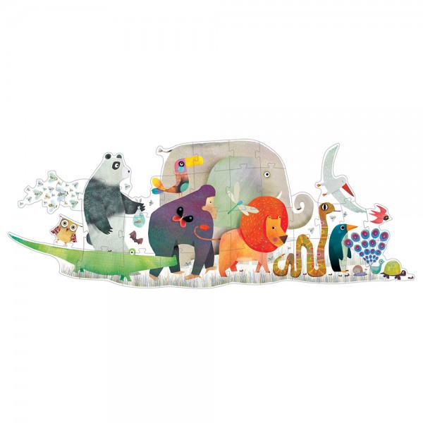 Djeco Puzzle Giant - animal Parade