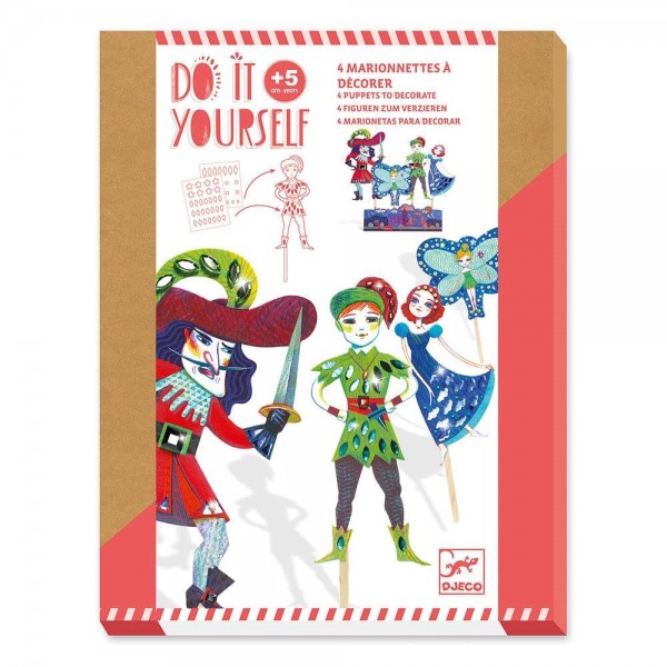 Djeco Design Do it yourself - Mosaics & stickers Peter Pan Educational toys