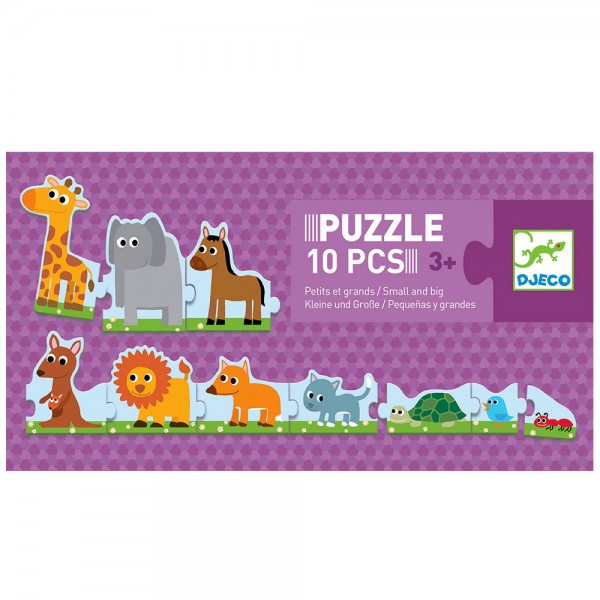 Djeco Puzzle Duo Small and big