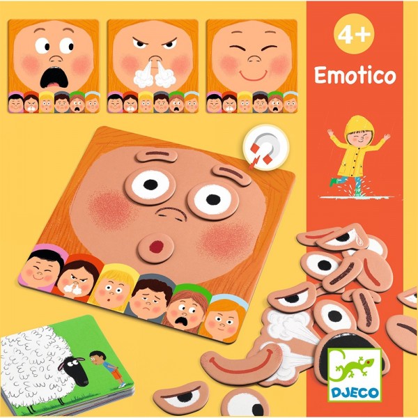Djeco Eκπαιδευτικό Παιχνίδι εκμάθησης Συναισθημάτων ΕΚΠΑΙΔΕΥΤΙΚΑ ΠΑΙΧΝΙΔΙΑ