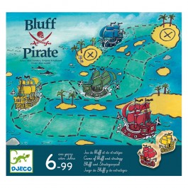 Djeco Επιτραπέζιο Bluff Pirate ΕΚΠΑΙΔΕΥΤΙΚΑ ΠΑΙΧΝΙΔΙΑ