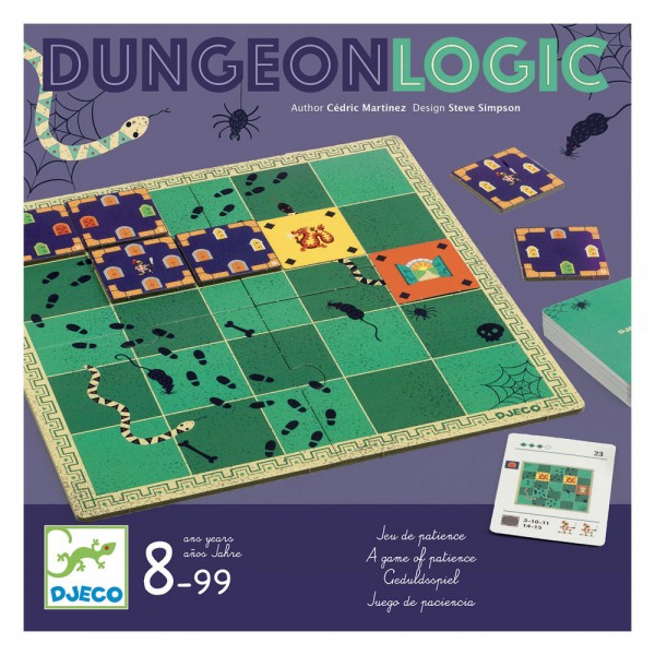 Djeco Games - Logic games dungeon Educational toys