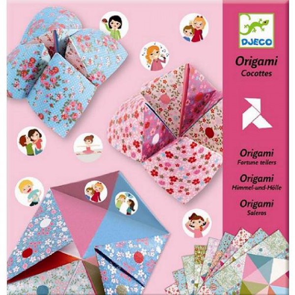 Origami fortune tellers