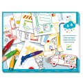 Design For little ones - Create with shapes A world to create, cars Educational toys