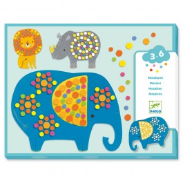 Djeco Mosaics - Elephant & Animals