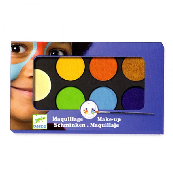 Djeco Body art Palette 6 colours - Nature