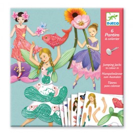 Djeco Small gift - Jumping jacks Fairies Educational toys