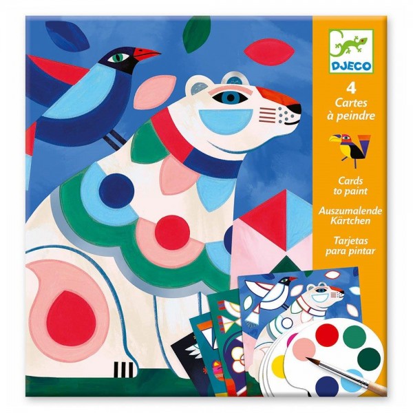 Djeco Design Small gifts - Colouring surprises Fanciful bestiary Educational toys