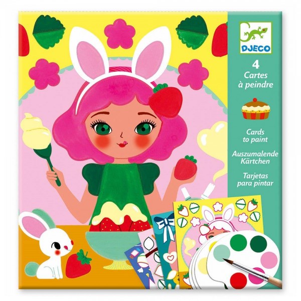 Djeco Design Small gifts - Colouring surprises Snack time Educational toys