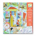 Djeco colouring Nina’s play tents - FSC MIX Educational toys