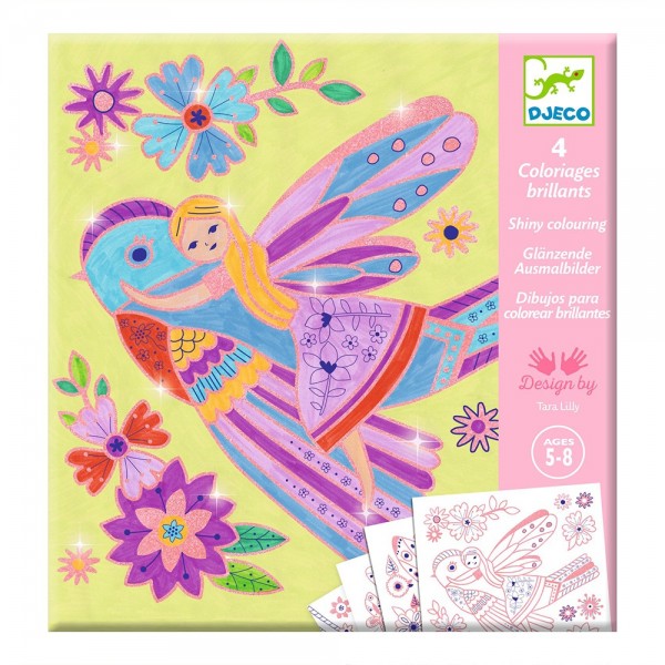 Djeco Art and craft Small gifts for older ones - Colouring surprises Little Wings Educational toys