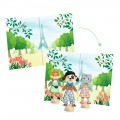 Djeco collage Bonjour Paris Educational toys