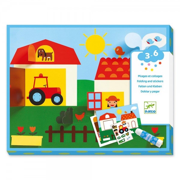 Djeco Design Young children - Collages Hide and seek