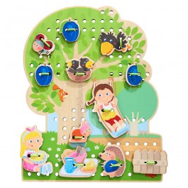 Haba Threading Game Orchard Educational toys