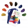 Crayon Rocks, 8 rocks - blue velvet bag accessories 