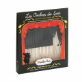 Moulin Roty night time shadow -  The Three Little Pigs  shadow theatre, 