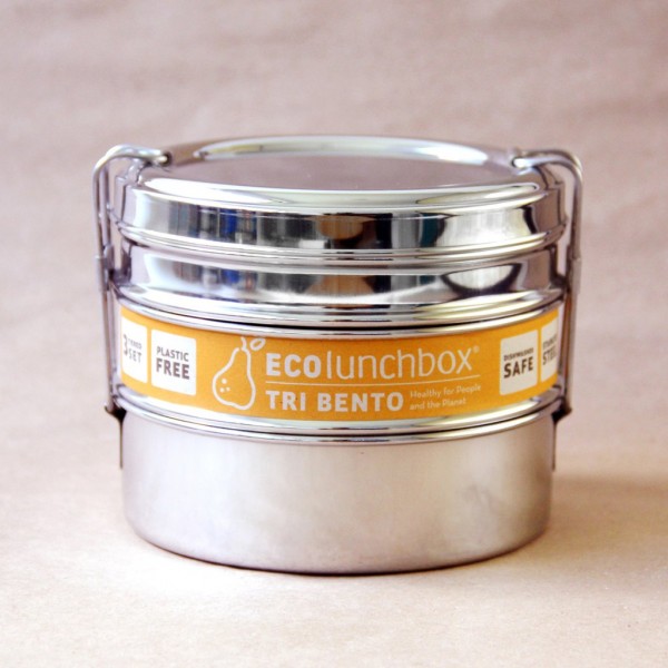 Ecolunchbox Stainless steel Tri Bento accessories 