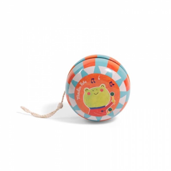 Moulin Roty YoYo metal - Frog Educational toys