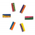 Box of 6 multi-coloured wax blocks Les petites merveilles Moulin Roty