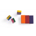 Box of 6 multi-coloured wax blocks Les petites merveilles Moulin Roty