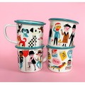 Omm Design Enamel mug - Dog Lover accessories 