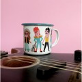 Enamel Mug - Music Lover accessories 