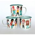 Enamel Mug - Music Lover accessories 