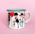 Omm Design Enamel mug - Movie Lover accessories 