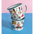 Omm design enamel mug - Campng lover MUM