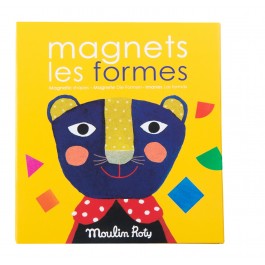 Magnetic game Shapes Les Popipop Moulin Roty Educational toys